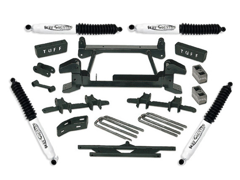 Tuff Country 14824 4" Lift Kit by (fits models with stamped lower control arms) (No Shocks) (8 Lug) 4x4 for Chevy Truck K2500/3500 1988-1997 Tuff Country 14824 4" Lift Kit by (fits models with stamped lower control arms) (No Shocks) (8 Lug) 4x4 for Chevy Truck K2500/3500 1988-1997