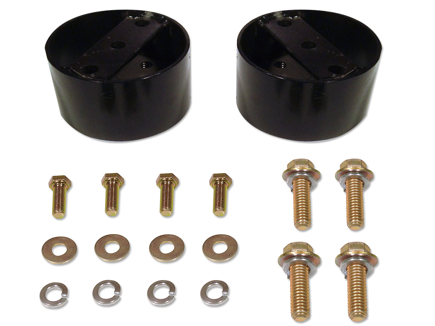 Tuff Country 20003 2" Air bag spacers Pair w/Air Lift 57275 for Chevy & GMC 2500HD 2001-2010 Tuff Country 20003 2" Air bag spacers Pair w/Air Lift 57275 for Chevy & GMC 2500HD 2001-2010