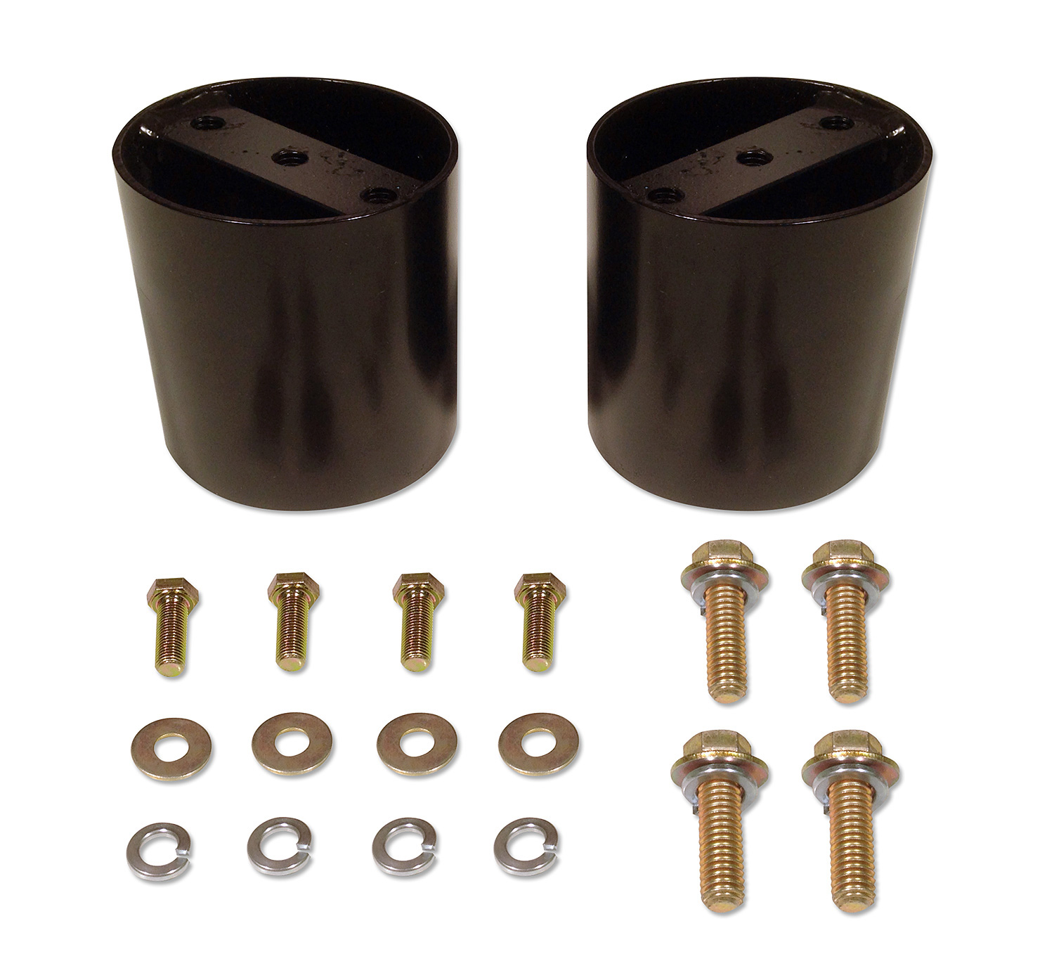 Tuff Country 40003 4" Air bag spacers Pair w/Air Lift 57275 for Chevy & GMC 2500HD 2001-2010 Tuff Country 40003 4" Air bag spacers Pair w/Air Lift 57275 for Chevy & GMC 2500HD 2001-2010
