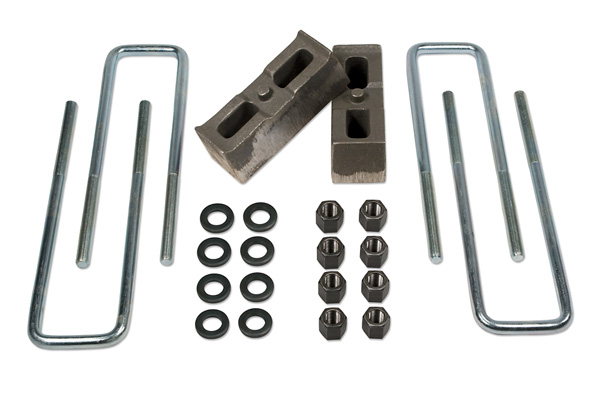 Tuff Country 97026 2" Rear Block & U-Bolt Kit 4wd for Chevy Silverado 3500 2001-2010 Tuff Country 97026 2" Rear Block & U-Bolt Kit 4wd for Chevy Silverado 3500 2001-2010