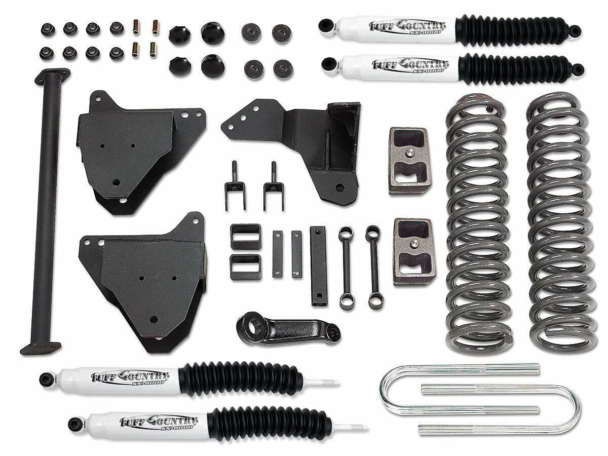 Tuff Country 24974 5" Lift Kit (with replacement radius arm drop brackets) by (excludes dually models) (No Shocks) 4x4 for Ford F-350 Super Duty 2005-2007 Tuff Country 24974 5" Lift Kit (with replacement radius arm drop brackets) by (excludes dually models) (No Shocks) 4x4 for Ford F-350 Super Duty 2005-2007