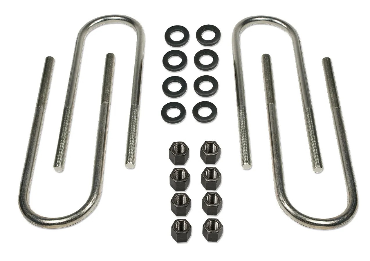 Tuff Country 27955 Rear Axle U-Bolts w/contact overloads (lifted w/ 4" - 5.5" blocks) 4wd for Ford F-250 1999-2016 Tuff Country 27955 Rear Axle U-Bolts w/contact overloads (lifted w/ 4" - 5.5" blocks) 4wd for Ford F-250 1999-2016