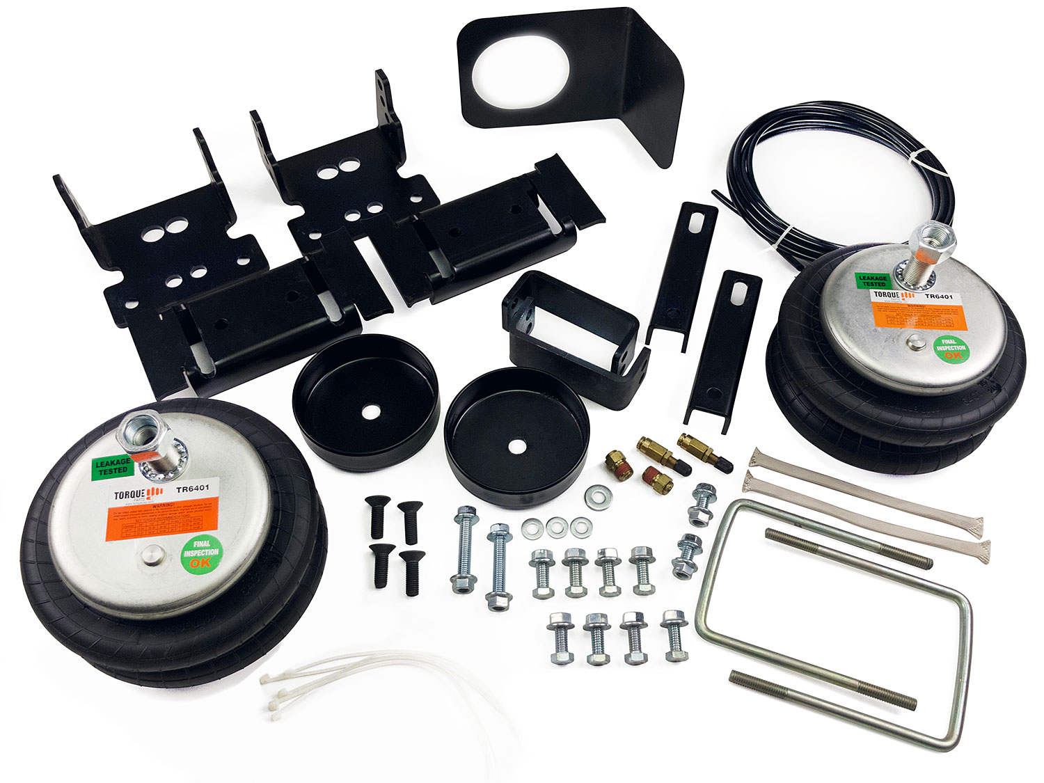 2003-2013 Dodge Ram 2500 4x4 & 2wd - Rear Suspension Air Bag Kit by Leveling Solutions 2003-2013 Dodge Ram 2500 4x4 & 2wd - Rear Suspension Air Bag Kit by Leveling Solutions