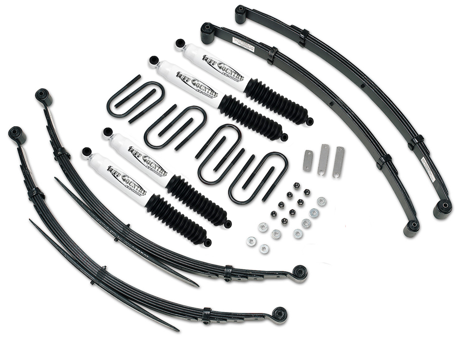 Tuff Country 13713KN 3" Lift Kit Heavy Duty by (fits models w/52" Long Rear springs) with SX8000 Shocks 4x4 for Chevy Blazer 1973-1987 Tuff Country 13713KN 3" Lift Kit Heavy Duty by (fits models w/52" Long Rear springs) with SX8000 Shocks 4x4 for Chevy Blazer 1973-1987