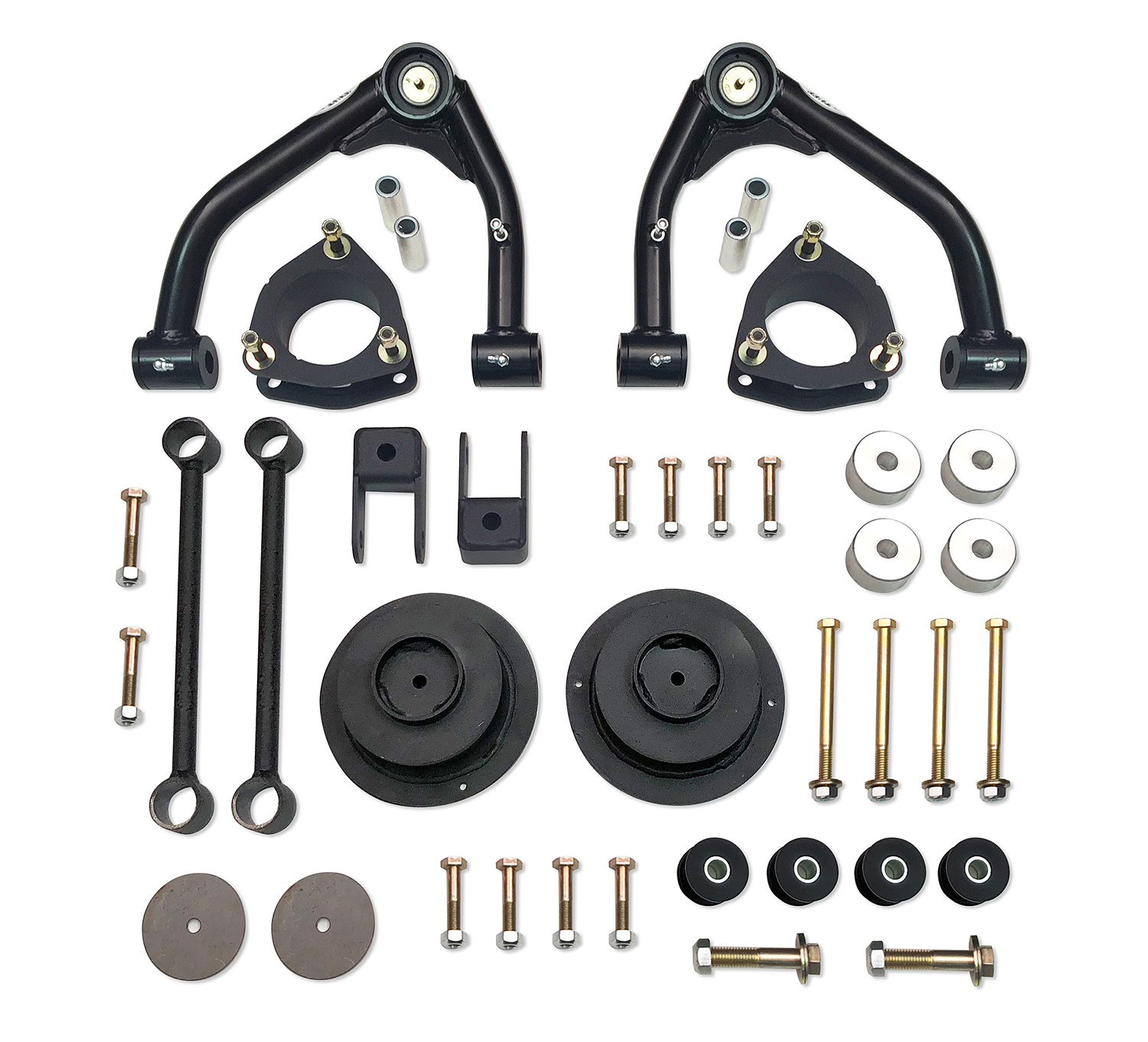 Tuff Country 14158KN 4" Lift Kit by (fits models w/one piece cast steel upper control arms) with SX8000 Shocks 4x4 for Chevy Suburban 1500 2014-2018 Tuff Country 14158KN 4" Lift Kit by (fits models w/one piece cast steel upper control arms) with SX8000 Shocks 4x4 for Chevy Suburban 1500 2014-2018