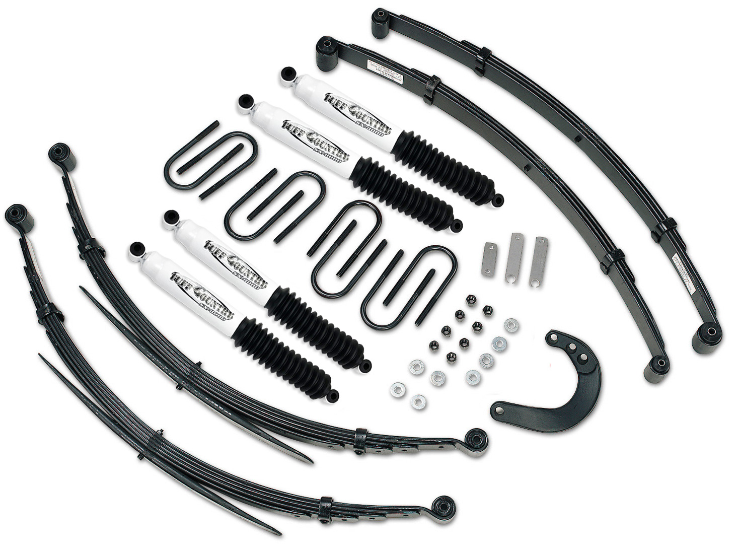Tuff Country 14713KN 4" Lift Kit Heavy Duty (fits models w/52" Long Rear springs) with SX8000 Shocks Tuff Country 14713KN 4" Lift Kit Heavy Duty (fits models w/52" Long Rear springs) with SX8000 Shocks