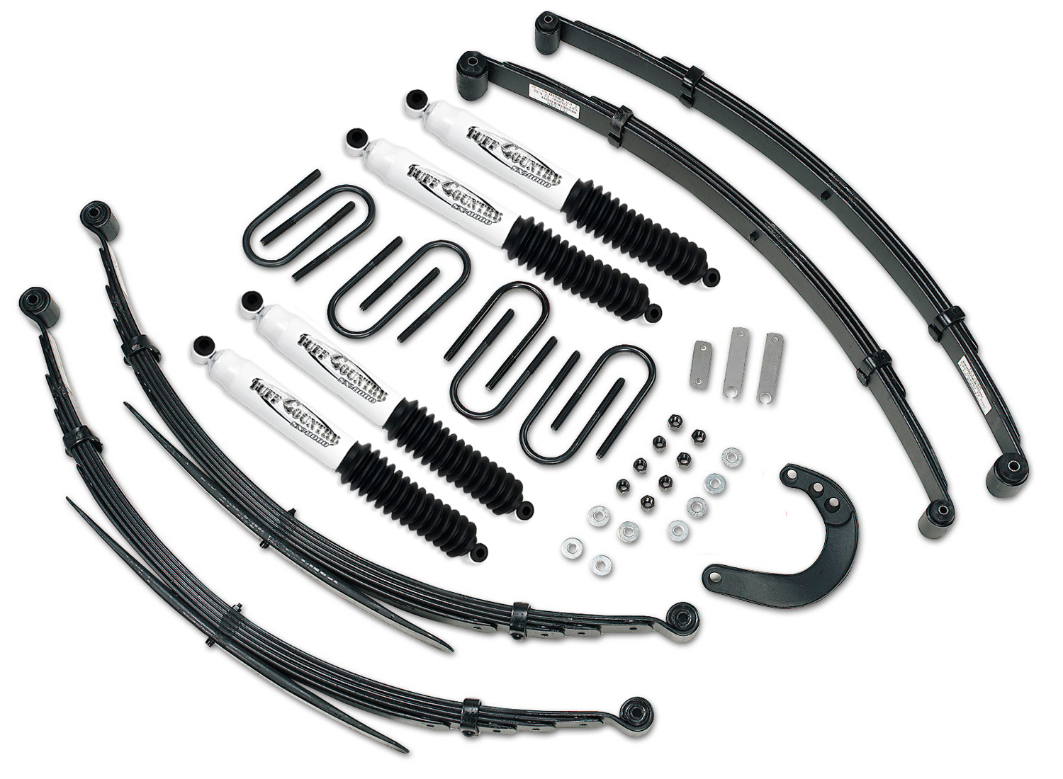 Tuff Country 14724KN 4" Lift Kit Heavy Duty by (fits models w/52" Long Rear springs) with SX8000 Shocks Tuff Country 14724KN 4" Lift Kit Heavy Duty by (fits models w/52" Long Rear springs) with SX8000 Shocks