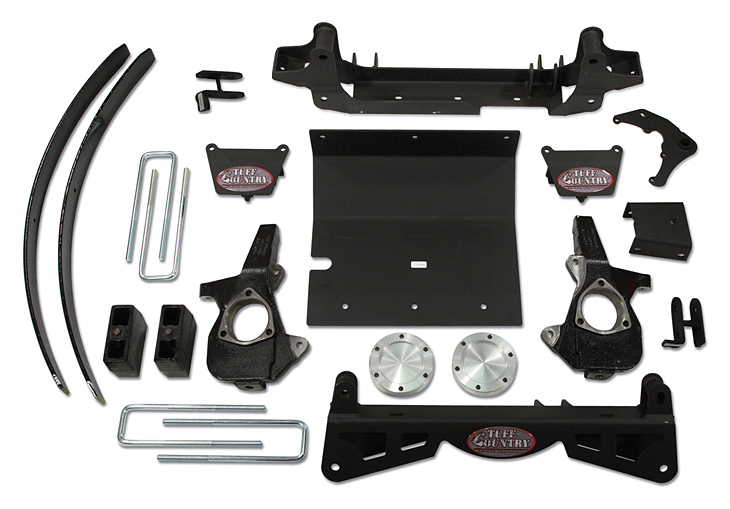 Tuff Country 14961 4" Lift Kit (w/multi-piece sub frame) by (with factory air ride shocks) 4x4 for GMC Sierra 1500 2006 Tuff Country 14961 4" Lift Kit (w/multi-piece sub frame) by (with factory air ride shocks) 4x4 for GMC Sierra 1500 2006