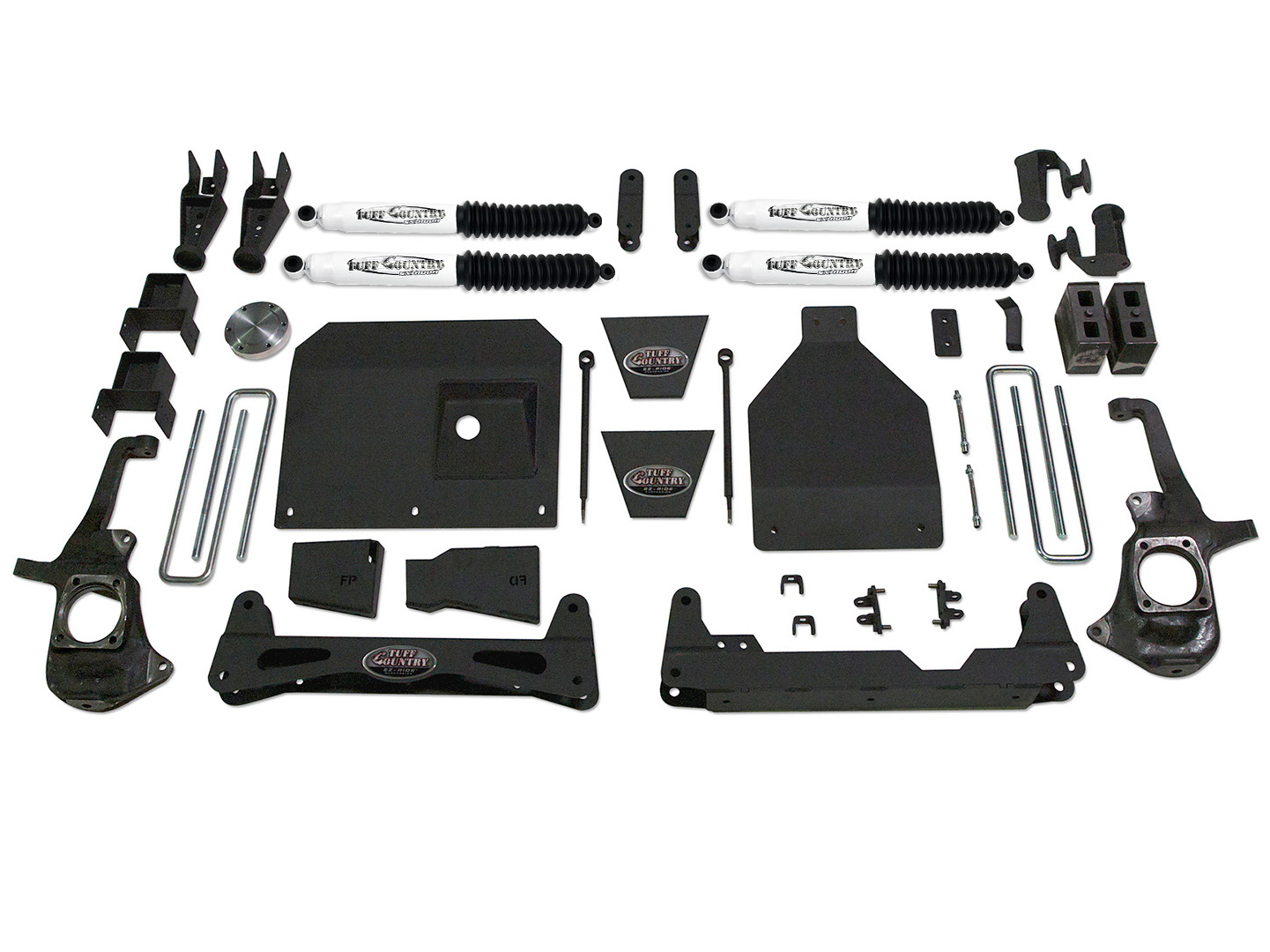 Tuff Country 16090KN 6" Lift Kit by (includes Dually models) with SX8000 Shocks 4x4 for Chevy Silverado 3500 2011-2019 Tuff Country 16090KN 6" Lift Kit by (includes Dually models) with SX8000 Shocks 4x4 for Chevy Silverado 3500 2011-2019