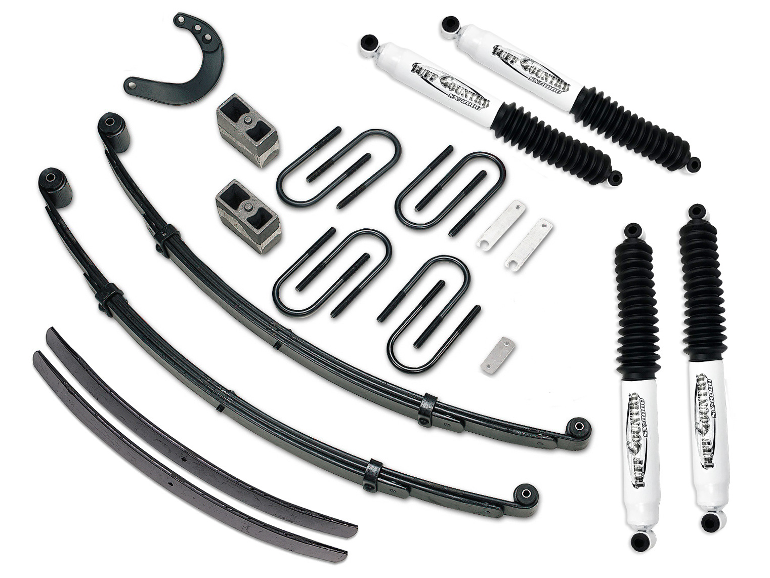 Tuff Country 16730KN 6" Lift Kit EZ-Ride with SX8000 Shocks Tuff Country 16730KN 6" Lift Kit EZ-Ride with SX8000 Shocks