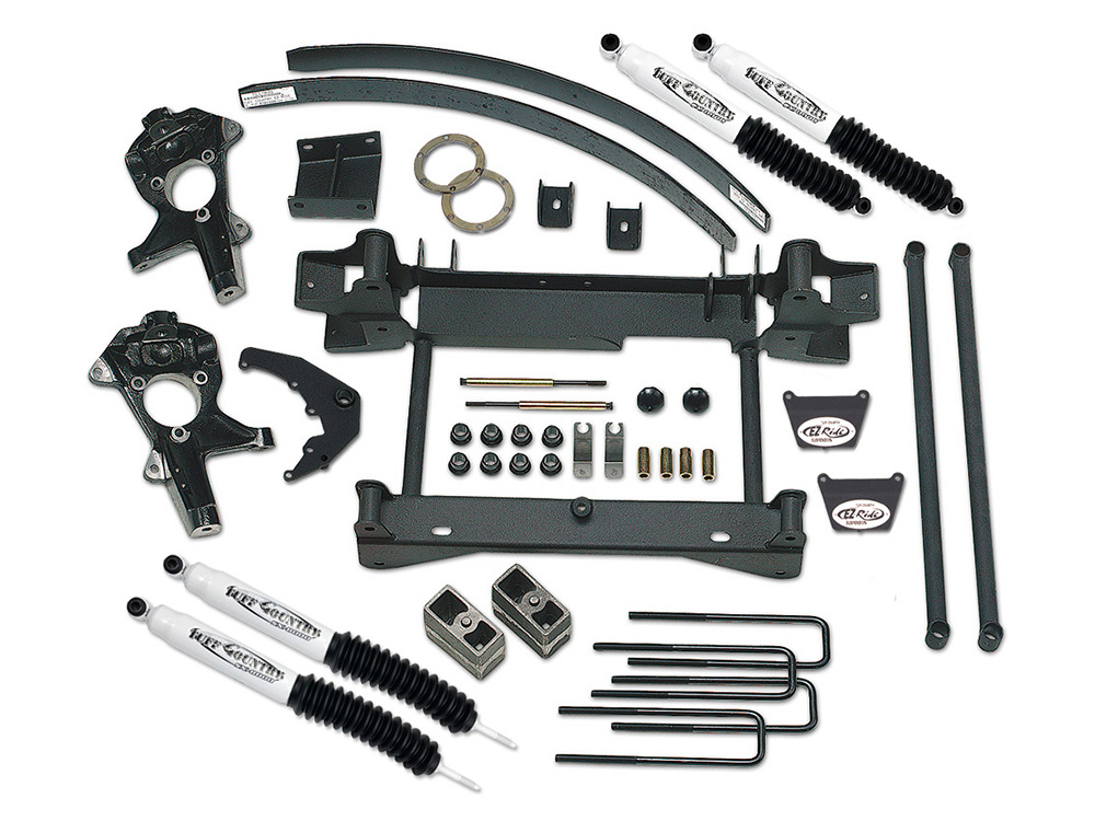Tuff Country 16956KN 6" Lift Kit (w/1 piece sub frame) by (fits models w/o factory air ride shocks) with SX8000 Shocks 4x4 for Chevy Silverado 1500 2006 Tuff Country 16956KN 6" Lift Kit (w/1 piece sub frame) by (fits models w/o factory air ride shocks) with SX8000 Shocks 4x4 for Chevy Silverado 1500 2006