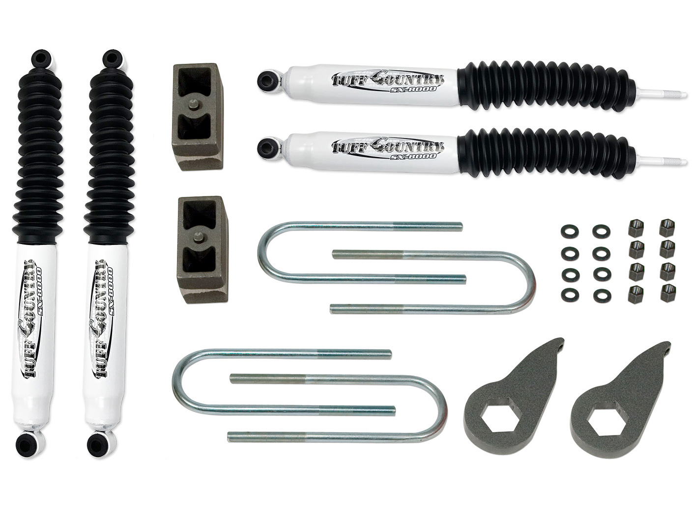 Tuff Country 22916KN 2" Lift Kit with SX8000 Shocks 4x4 for Ford F-150 1997-2003 Tuff Country 22916KN 2" Lift Kit with SX8000 Shocks 4x4 for Ford F-150 1997-2003