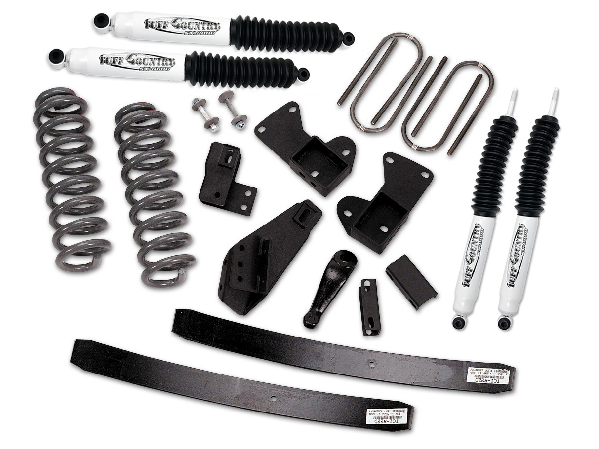Tuff Country 24810KN 4" Lift Kit with SX8000 Shocks 4x4 for Ford Bronco 1981-1996 Tuff Country 24810KN 4" Lift Kit with SX8000 Shocks 4x4 for Ford Bronco 1981-1996
