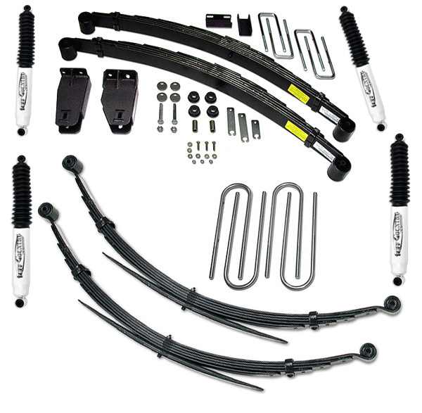 Tuff Country 24834KN 4" Lift Kit with Rear Leaf Springs by (fits models with 351 engine) with SX8000 Shocks 4x4 for Ford F-250 1997 Tuff Country 24834KN 4" Lift Kit with Rear Leaf Springs by (fits models with 351 engine) with SX8000 Shocks 4x4 for Ford F-250 1997