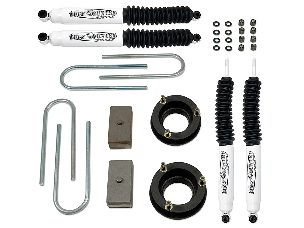 Tuff Country 32913KN 2" Lift Kit (w/Rear lift blocks) by (fits models with 3.5" Rear axle tube) with SX8000 Shocks 4x4 for Dodge Ram 3500 2003-2012 Tuff Country 32913KN 2" Lift Kit (w/Rear lift blocks) by (fits models with 3.5" Rear axle tube) with SX8000 Shocks 4x4 for Dodge Ram 3500 2003-2012