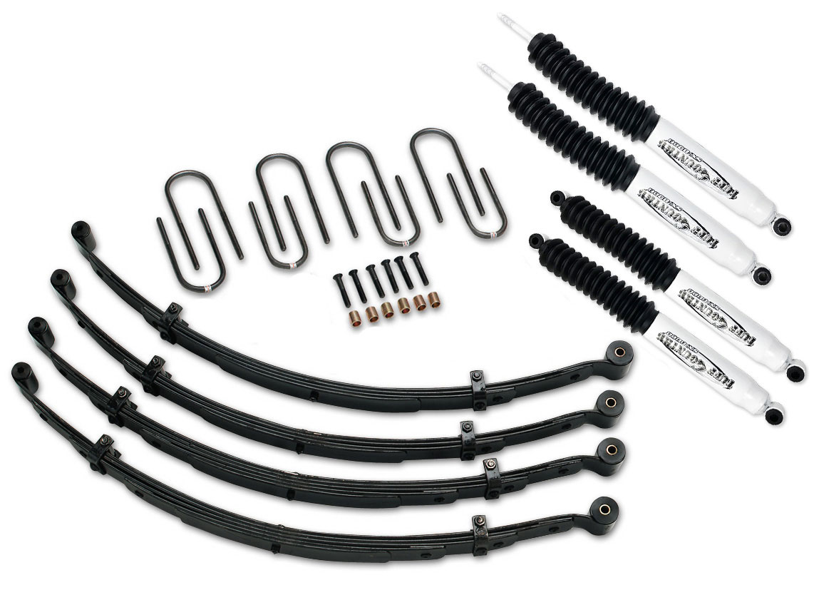 Tuff Country 42800KN 2" Lift Kit EZ-Ride with SX8000 Shocks for Jeep Wrangler YJ 1987-1996 Tuff Country 42800KN 2" Lift Kit EZ-Ride with SX8000 Shocks for Jeep Wrangler YJ 1987-1996