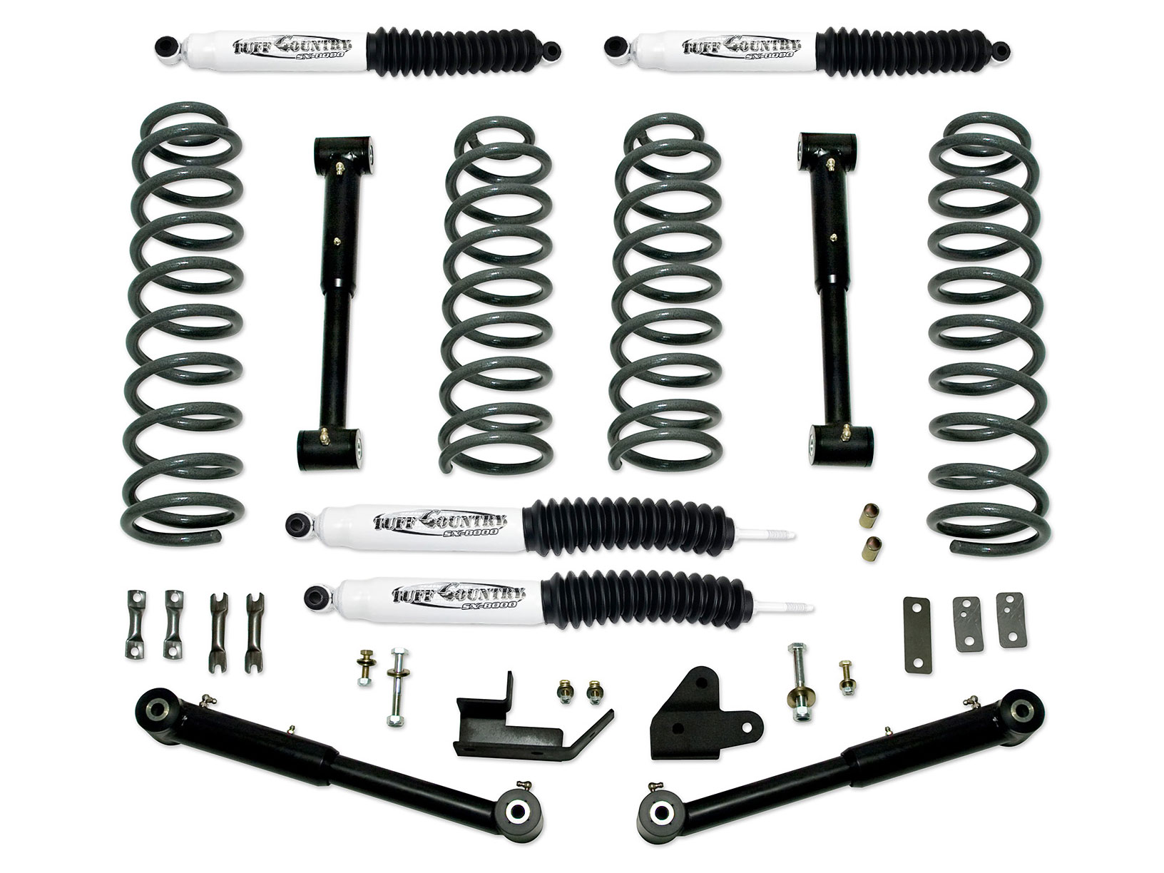 Tuff Country 43902KH 3.5" Lift Kit EZ-Flex with SX6000 Shocks for Jeep Grand Cherokee 1992-1998 Tuff Country 43902KH 3.5" Lift Kit EZ-Flex with SX6000 Shocks for Jeep Grand Cherokee 1992-1998