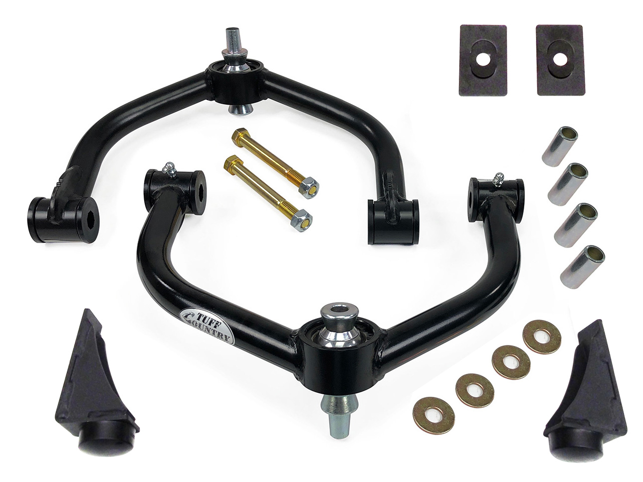 Tuff Country 30931 Uni-Ball Upper Control Arms w/Bump Stop Brackets by (Excludes Mega Cab and Air Ride Suspension models) 4x4 for Dodge Ram 1500 2009-2020 Tuff Country 30931 Uni-Ball Upper Control Arms w/Bump Stop Brackets by (Excludes Mega Cab and Air Ride Suspension models) 4x4 for Dodge Ram 1500 2009-2020